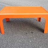 Orange vintage coffee table