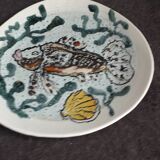 Vintage ceramic plate from Paimpol