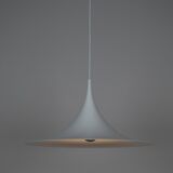 Danish vintage pendant lamp Semi by Bonderup and Thorup, 1968