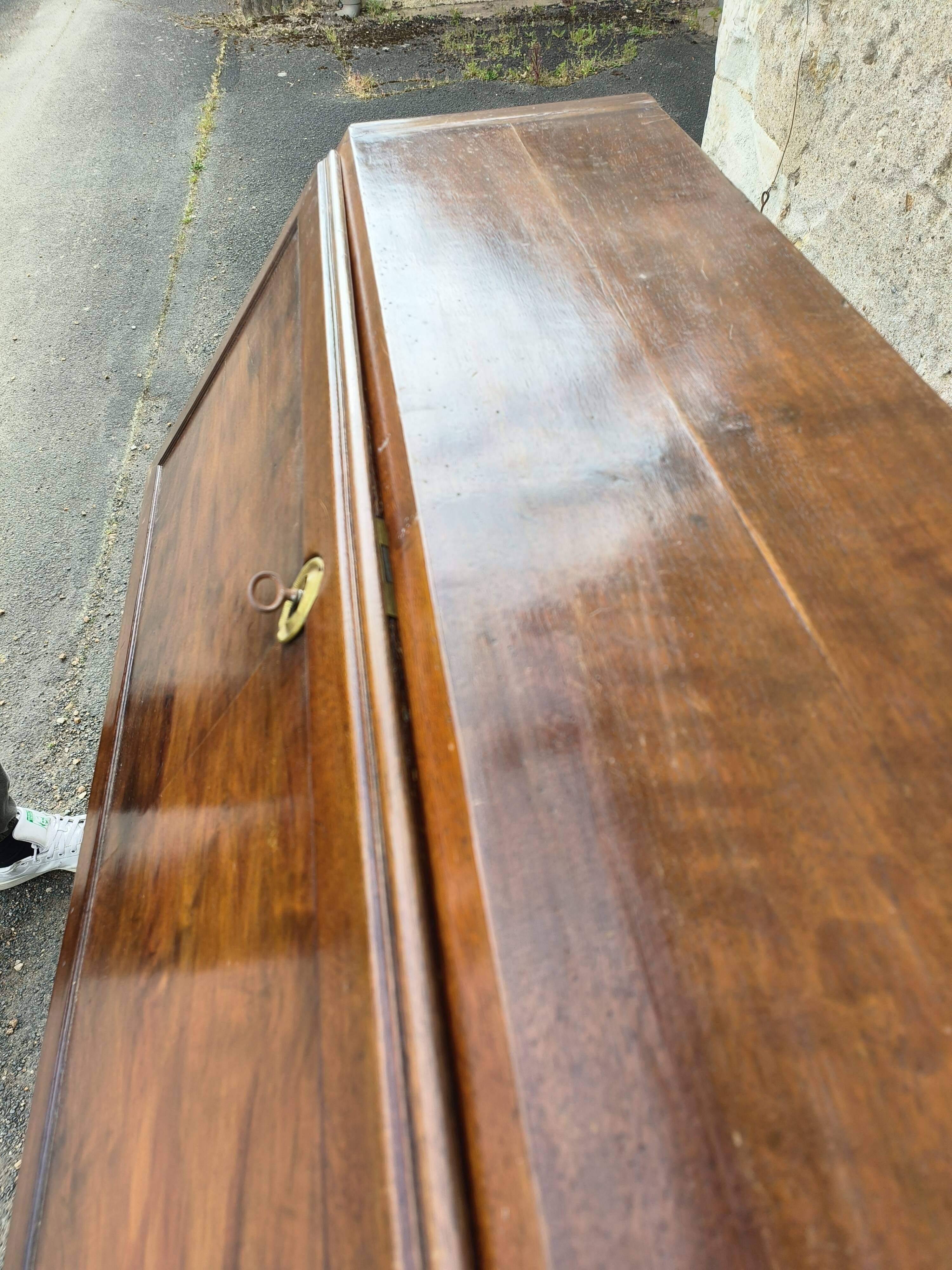 Old sloping secretary / desk
