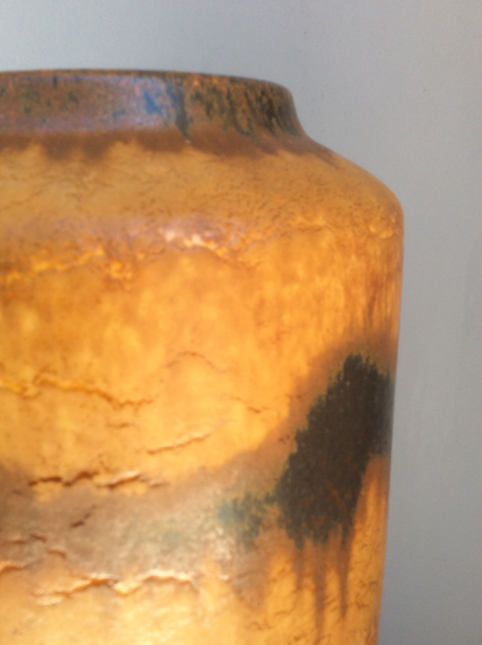 XXL West Germany ceramic vase, 1960s