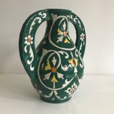 Nabeul pottery handle vase