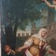 Old painting - oil on canvas - Italian school, 18th century