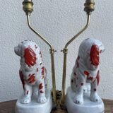 Paire de lampes Staffordshire