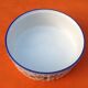 Plat rond à soufflé n°1 décor floral porcelaine france