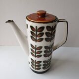 Vintage porcelain coffee pot signed Boch Rambouillet