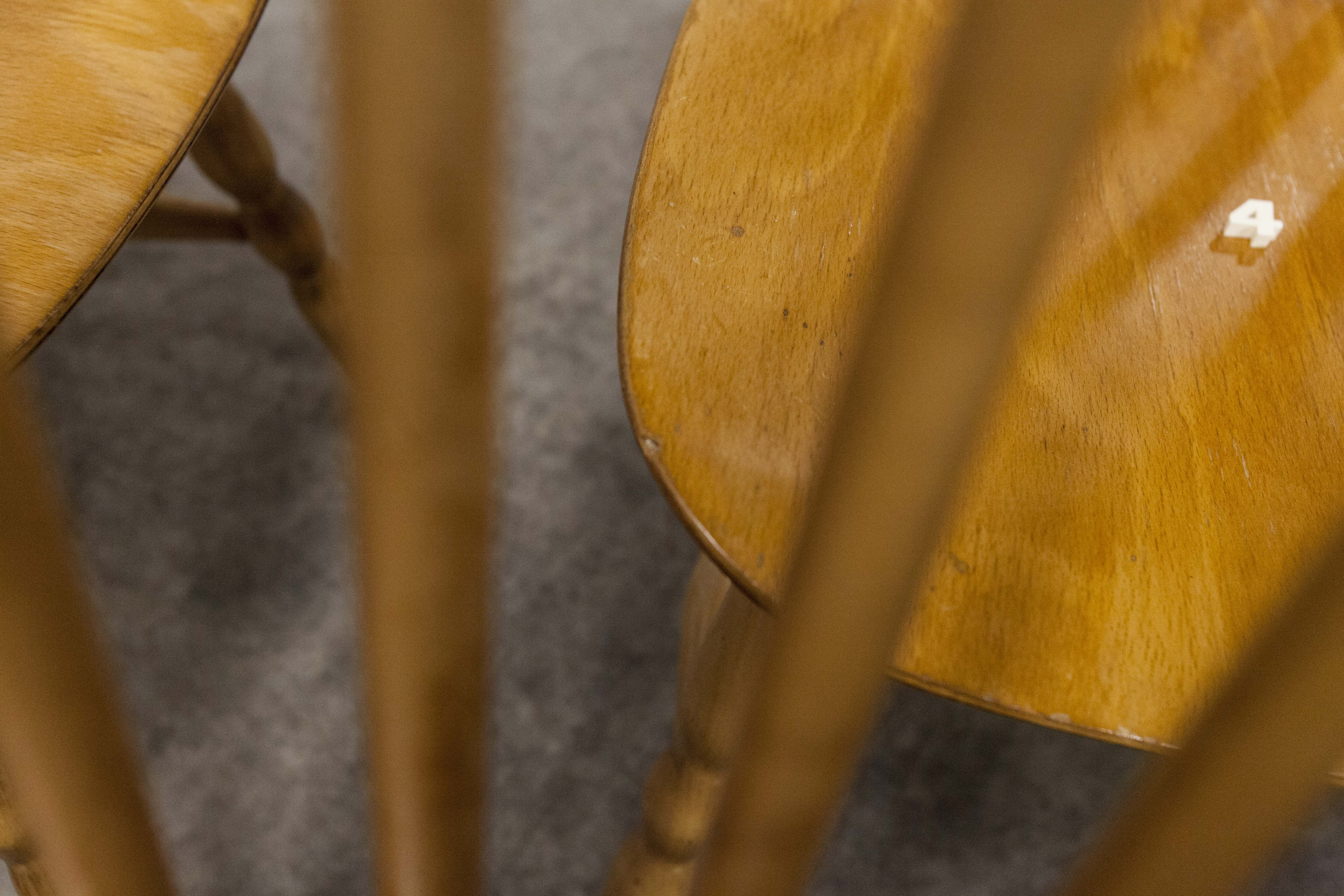 Set of 8 Baumann chairs "Florida"