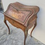 Louis XV style lady's desk in marquetry and bronze