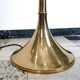 Brass Bamboo brass floor lamp by Ingo Maurer for Design M, Germany 1960s