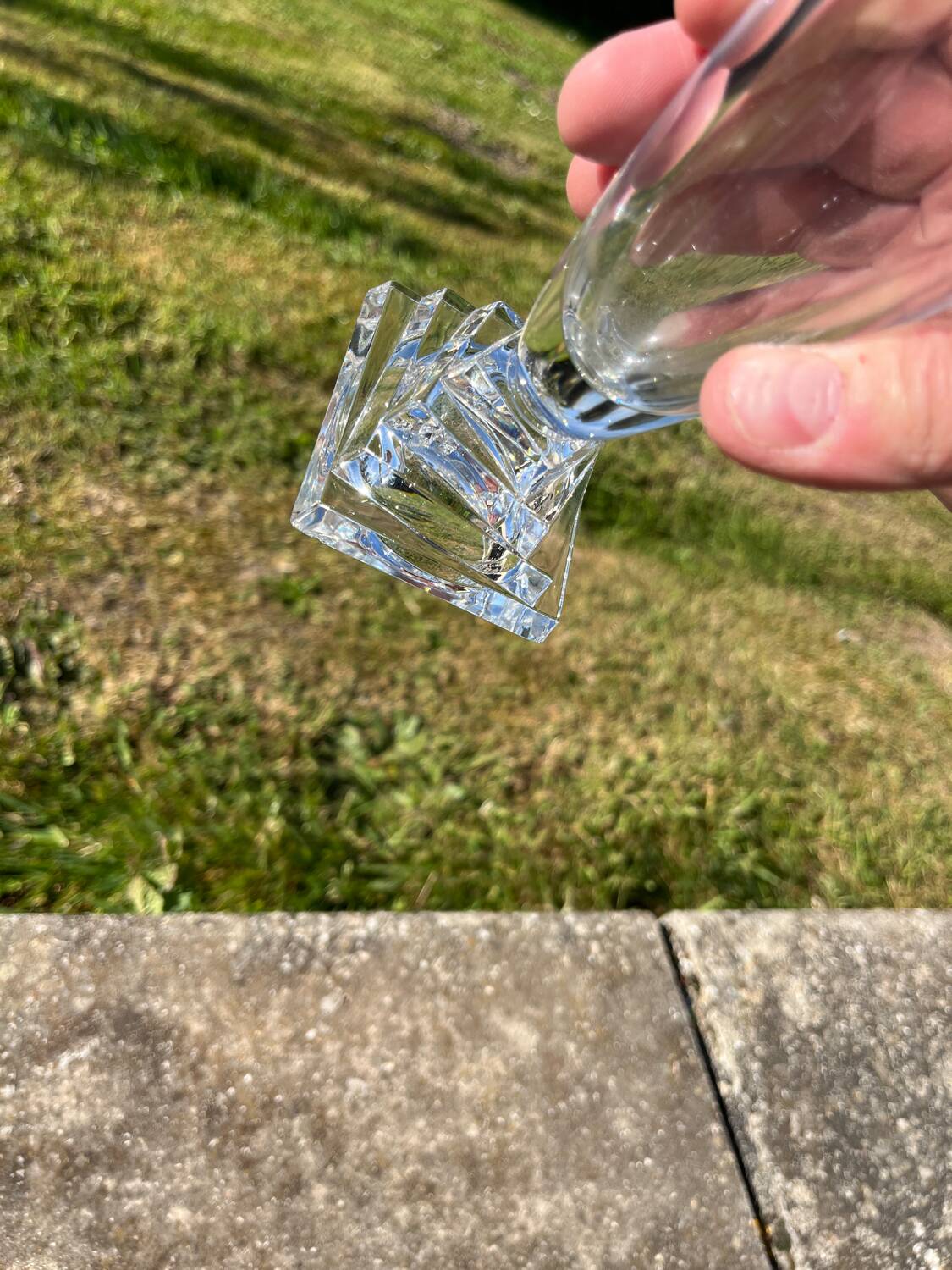 JG Durand crystal vase