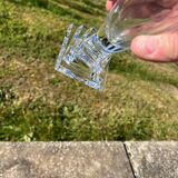 Vase en cristal jg Durand
