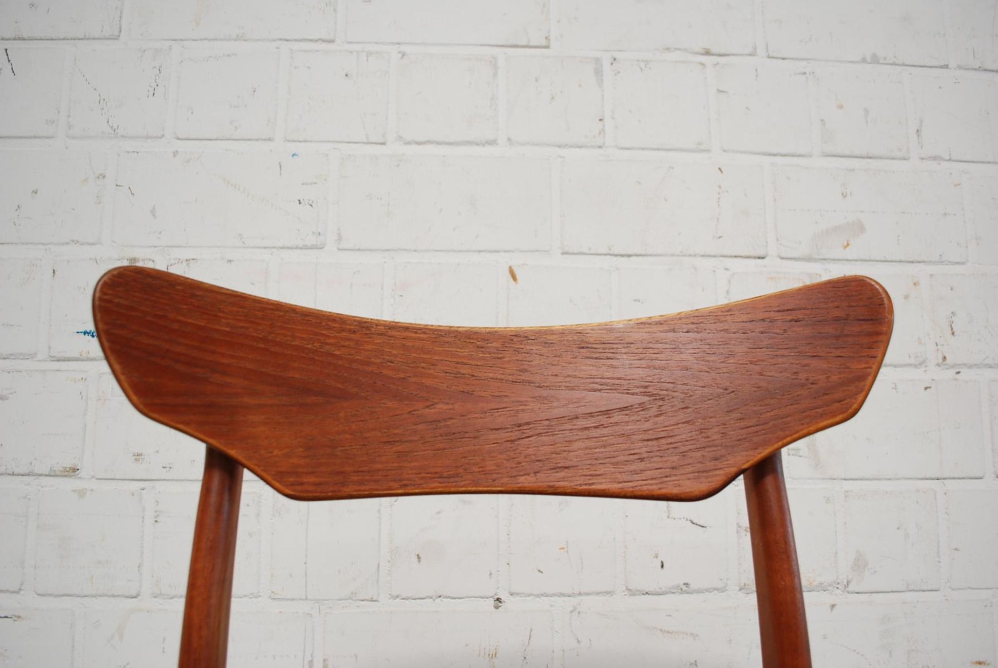 Set of teak and oak chairs by Schiønning & Elgaard 1960