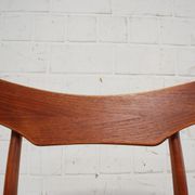 Set of teak and oak chairs by Schiønning & Elgaard 1960