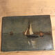 Marine oil on panel