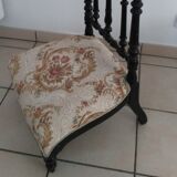 Prie-Dieu Napoleon III in blackened pear tree