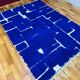 240cm x 160cm Blue Majorelle Rug