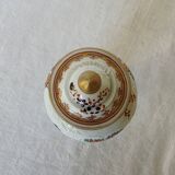 Small porcelain pot hand-painted by Samson Paris, Compagnie d style.