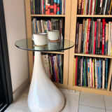 Space age side table