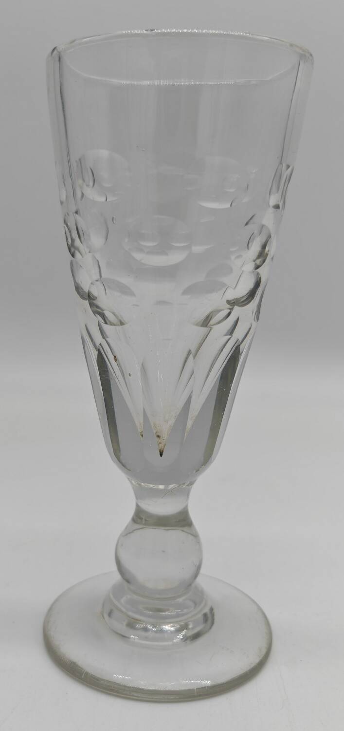 Large 19th century absinthe glass