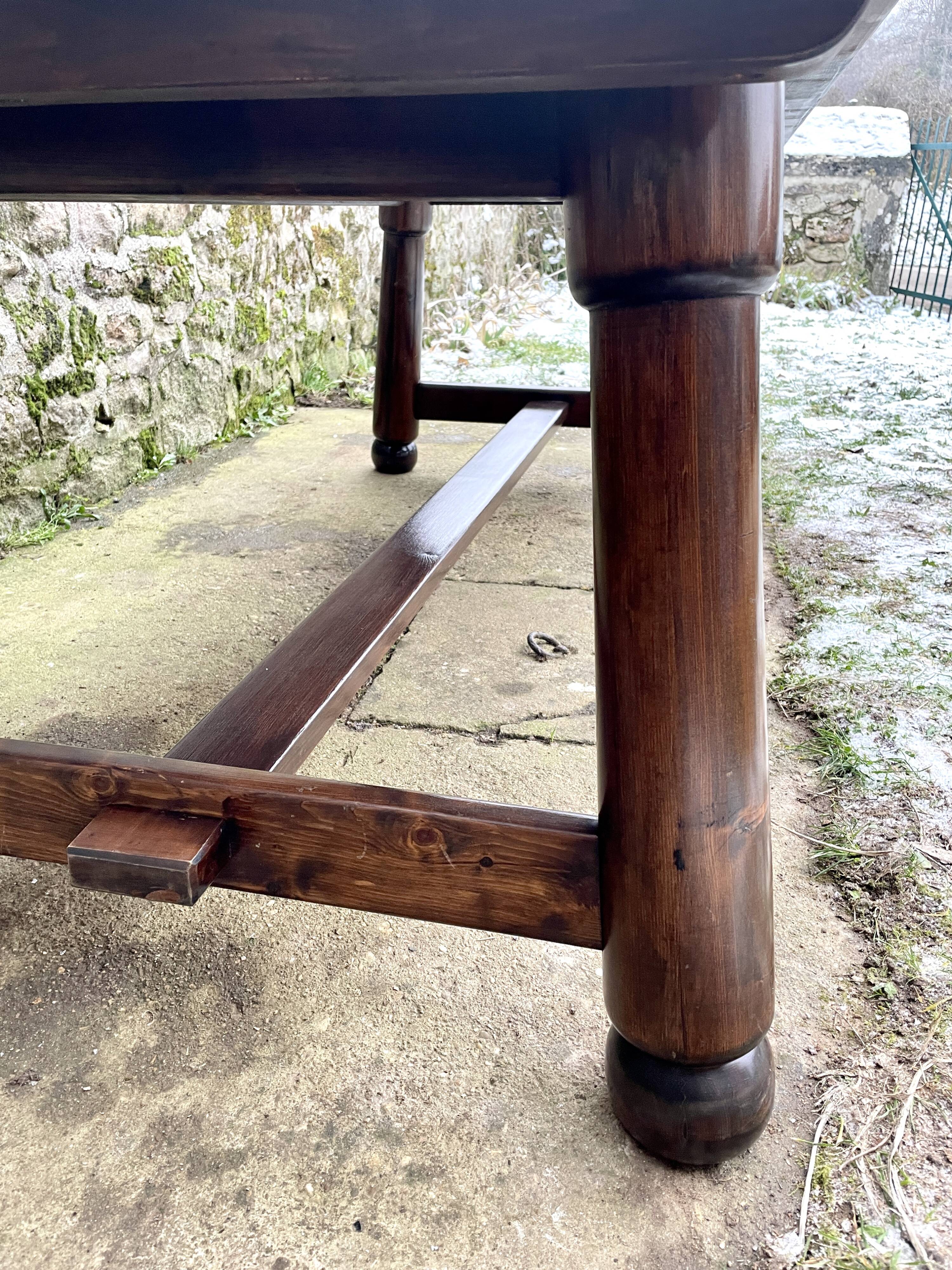Brutalist table Georges Robert 1950