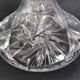 Bohemian cut crystal wine decanter