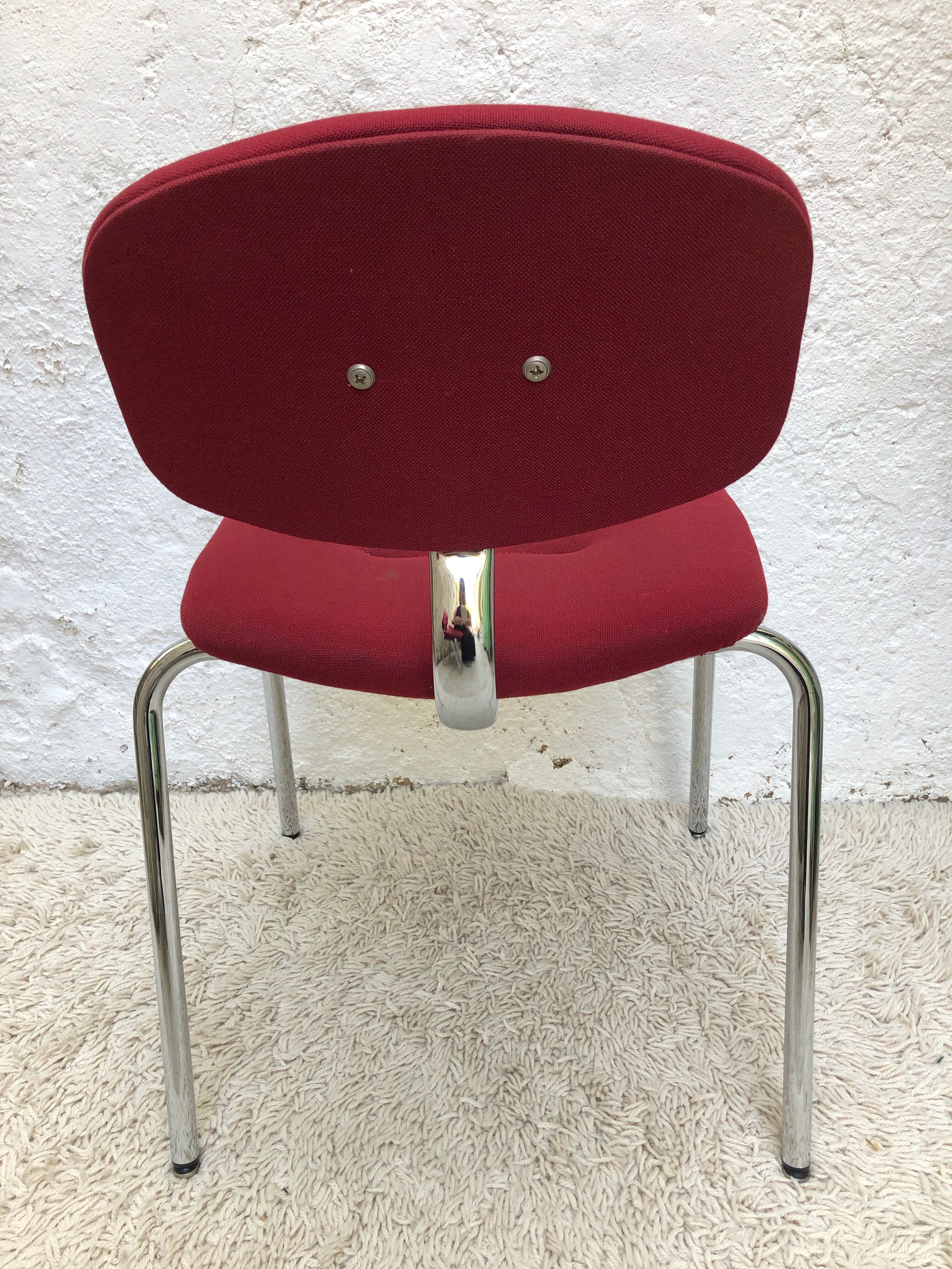 Set of chairs Steelcase Strafor 1970