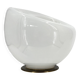 Large vintage murano glass table lamp, 1970s