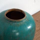 Ancient turquoise green vase (circa 1820) #21