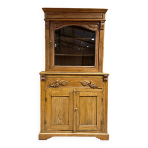 Vaisselier en sapin du - patine