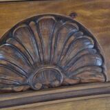 Double drop-leaf commode - Chippendale, Mahogany - Cherry wood