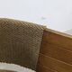 Ensemble banc d'angle cuisine 1970 bois