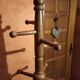 Coat rack on foot