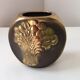Vase  manfred frey syrakus vintage bronze 1970