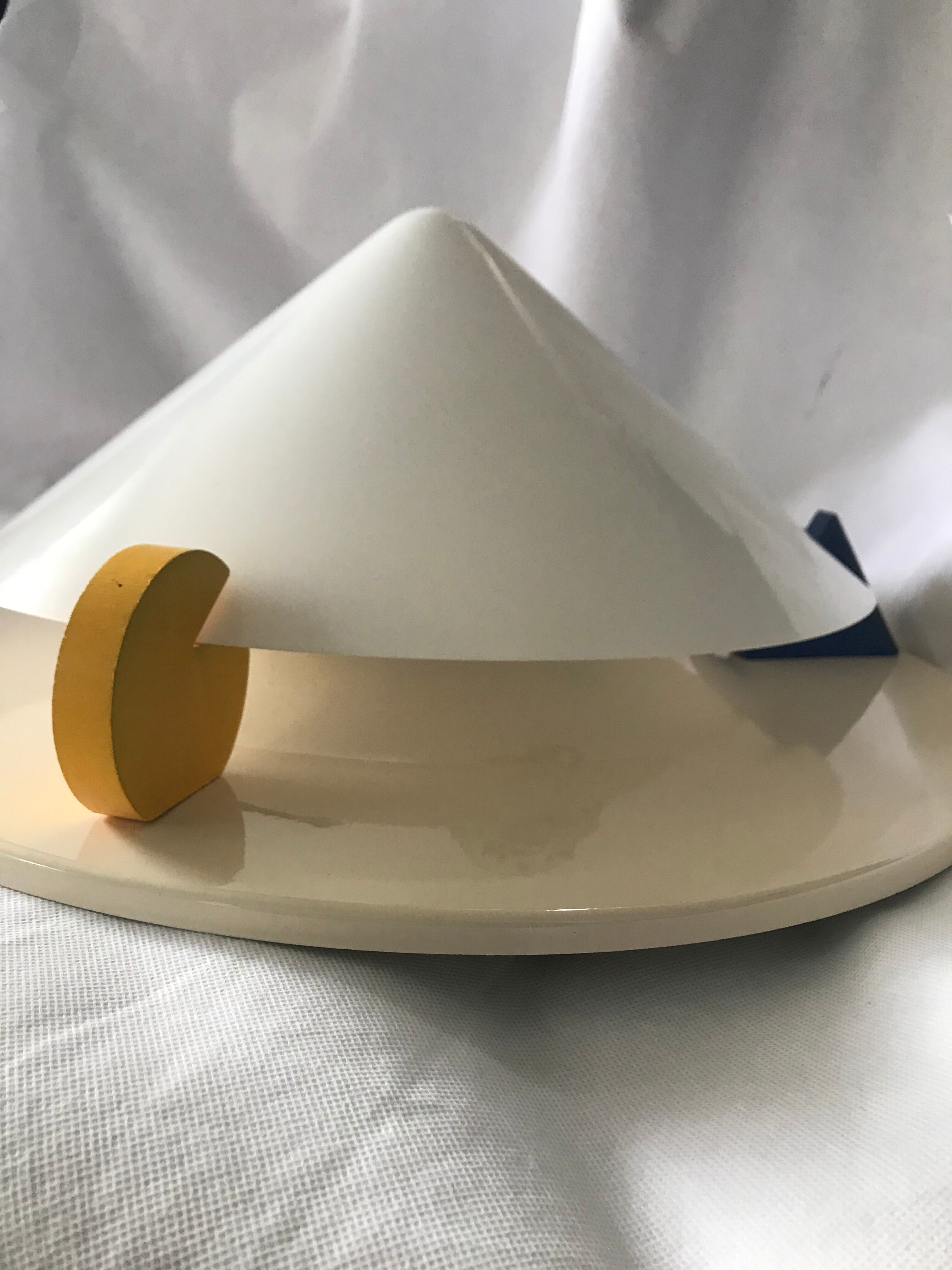 Primary color ceiling lamp, Ikea, 1980