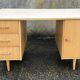 Maison Capelle desk, Scandinavian spirit, vintage, 60s.