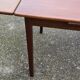 Table à manger extensible vintage en teck