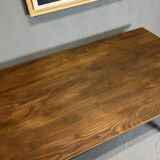 Farmhouse table "Dark Brown", spindle legs XXL 300 X 90 cm