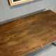Farmhouse table "Dark Brown", spindle legs XXL 300 X 90 cm