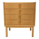 Commode scandinave en chêne, Bertil Fridhagen, Bodafors, Suède, 1960
