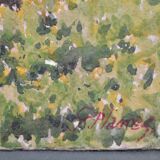 Georges Planes (1897-1977) Valley Landscape, Riverbank (double-sided)