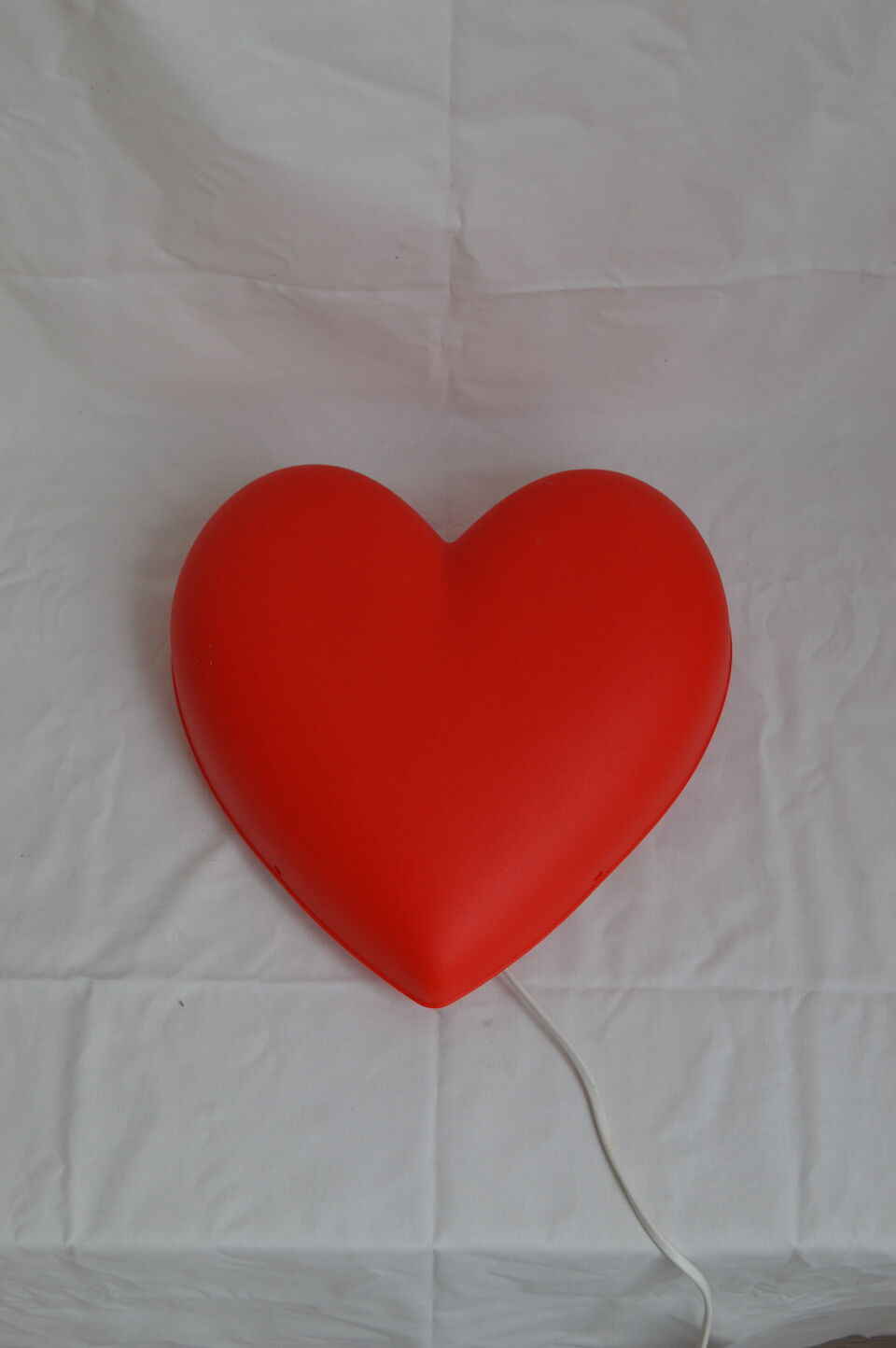 Vintage ikea heart lamp