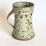 Gustave Tiffoche pyrite stoneware pitcher