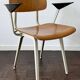 Vintage chair design Friso Kramer model Revolt with armrests