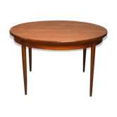 Table scandinave ronde en teck