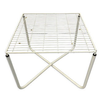 Table basse postmodern white Jarpen Table par Niels Gammelgaard pour Ikea, 1983