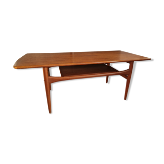 Teak coffee table by Robert Christensenn for Arrebo Mobler