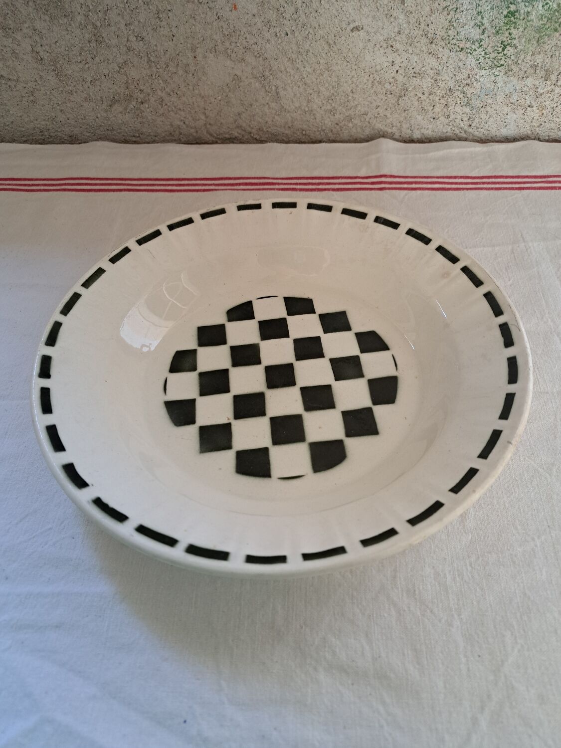 Hollow dish Édouard Charbonnier Faïenceries de Salins les bains