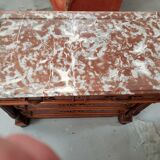 Commode ancienne sculptée en noyer XIX
