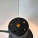 Pair of vintage adjustable wall lights, matte black metal, France 1960s