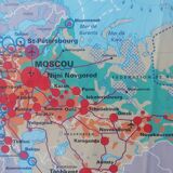 Old MDI map, the states of the Soviet Union